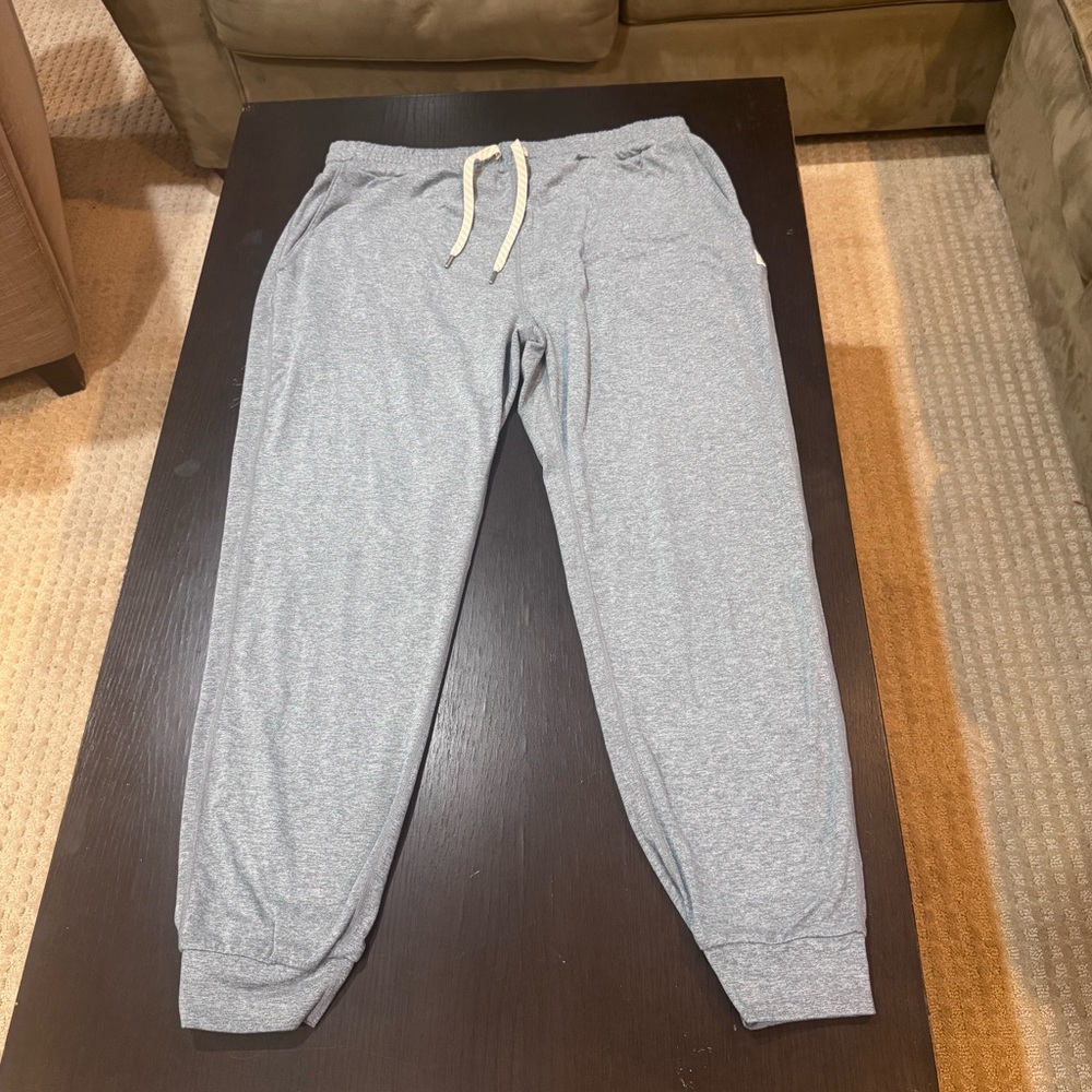 Women’s Cozy and Stylish Vuori Blue Heather Joggers